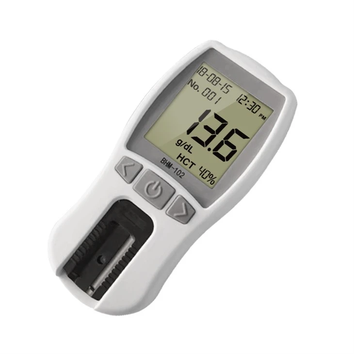 Zelf controlerende hemoglobine meter